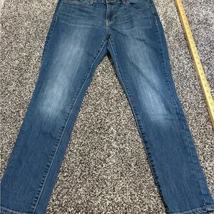 Old Navy womans Denim Straight Jeans curvy size 8 short